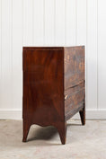Load image into Gallery viewer, 19th Century Inlaid Mahogany Bowfront 3 Drawer Bachelor's Chest
