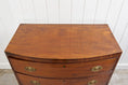Load image into Gallery viewer, 19th Century Inlaid Mahogany Bowfront 3 Drawer Bachelor's Chest
