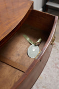Load image into Gallery viewer, 19th Century Inlaid Mahogany Bowfront 3 Drawer Bachelor's Chest
