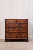 Load image into Gallery viewer, Early 19th-Century English Walnut Chest of Drawers with Inlay
