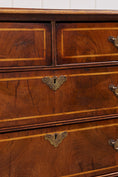 Load image into Gallery viewer, Early 19th-Century English Walnut Chest of Drawers with Inlay
