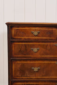 Load image into Gallery viewer, Early 19th-Century English Walnut Chest of Drawers with Inlay

