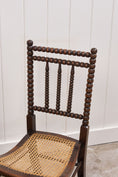 Load image into Gallery viewer, Pair of RARE Antique Bobbin Children's Chairs (c. 1890)
