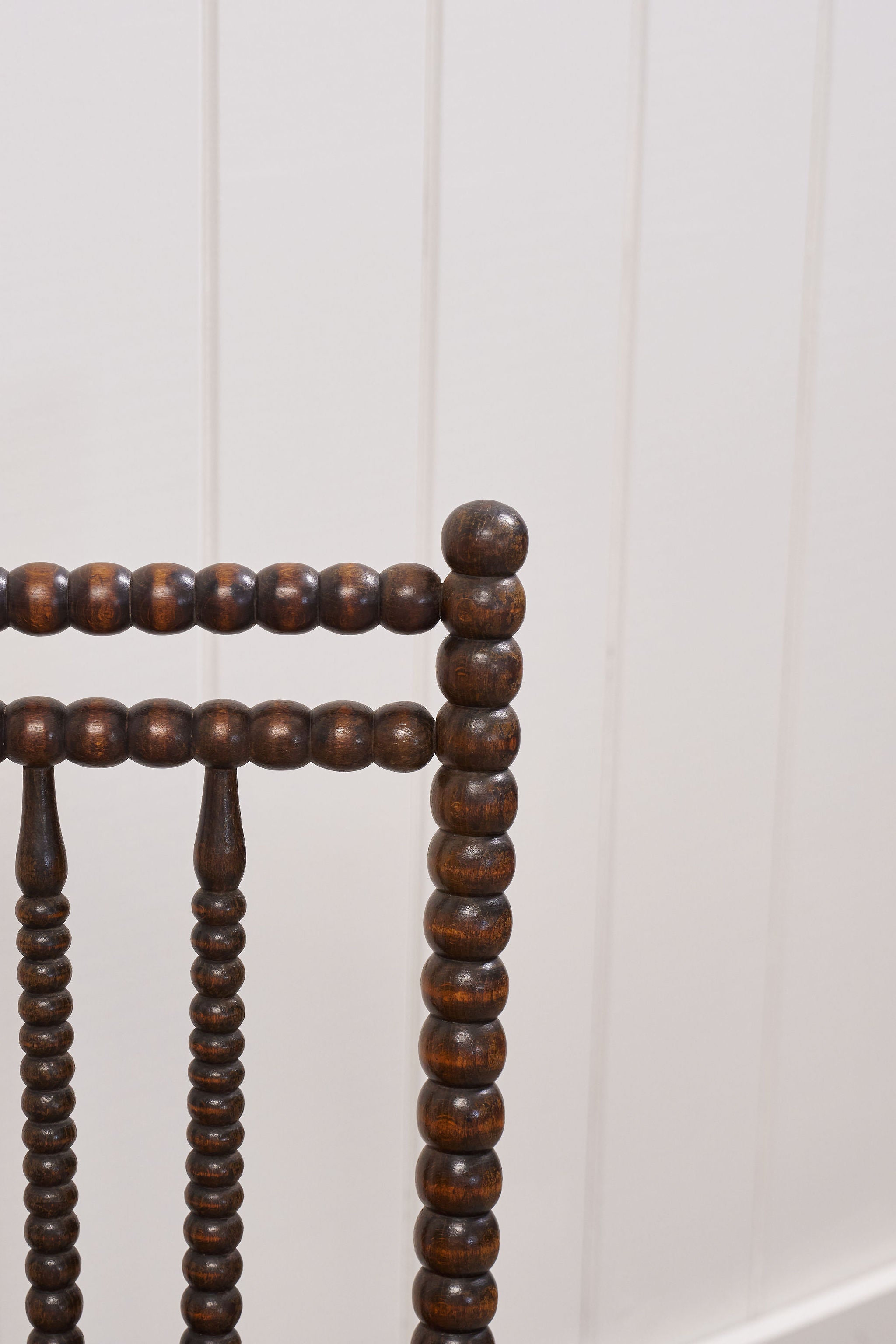 Pair of RARE Antique Bobbin Children's Chairs (c. 1890)