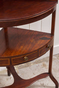 Load image into Gallery viewer, Antique Mahogany Corner Washstand
