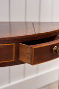 Load image into Gallery viewer, Antique Mahogany Corner Washstand
