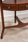 Load image into Gallery viewer, Antique Mahogany Corner Washstand
