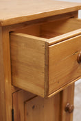 Load image into Gallery viewer, 19th Century English Pine Bedside Cupboard
