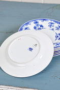Load image into Gallery viewer, SET of 7 | Antique Burley & Co. Chicago x Copeland Plates in ‘Verbena’ Pattern (c. 1883)

