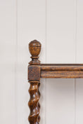 Load image into Gallery viewer, PAIR Oak Barley Twist Display Shelves
