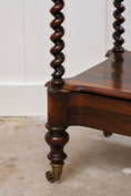 Load image into Gallery viewer, William IV Early 19th Century Rosewood Three-Tier Whatnot with Brass Gallery

