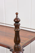 Load image into Gallery viewer, William IV Early 19th Century Rosewood Three-Tier Whatnot with Brass Gallery
