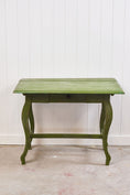 Load image into Gallery viewer, Charming European Green Painted Table
