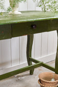 Load image into Gallery viewer, Charming European Green Painted Table
