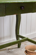 Load image into Gallery viewer, Charming European Green Painted Table
