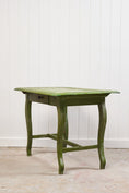 Load image into Gallery viewer, Charming European Green Painted Table
