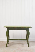Load image into Gallery viewer, Charming European Green Painted Table
