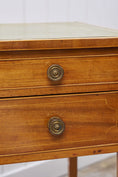 Load image into Gallery viewer, 19th Century Blonde Oak Lift-Top Desk with Green Leather Top
