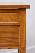 Load image into Gallery viewer, 19th Century Blonde Oak Lift-Top Desk with Green Leather Top
