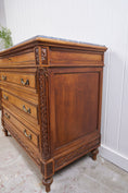 Load image into Gallery viewer, 19th Century French Secretary with Marble Top by CH Jeanselme
