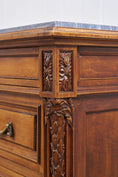 Load image into Gallery viewer, 19th Century French Secretary with Marble Top by CH Jeanselme

