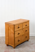 Load image into Gallery viewer, Two Over Two Victorian Pine Chest
