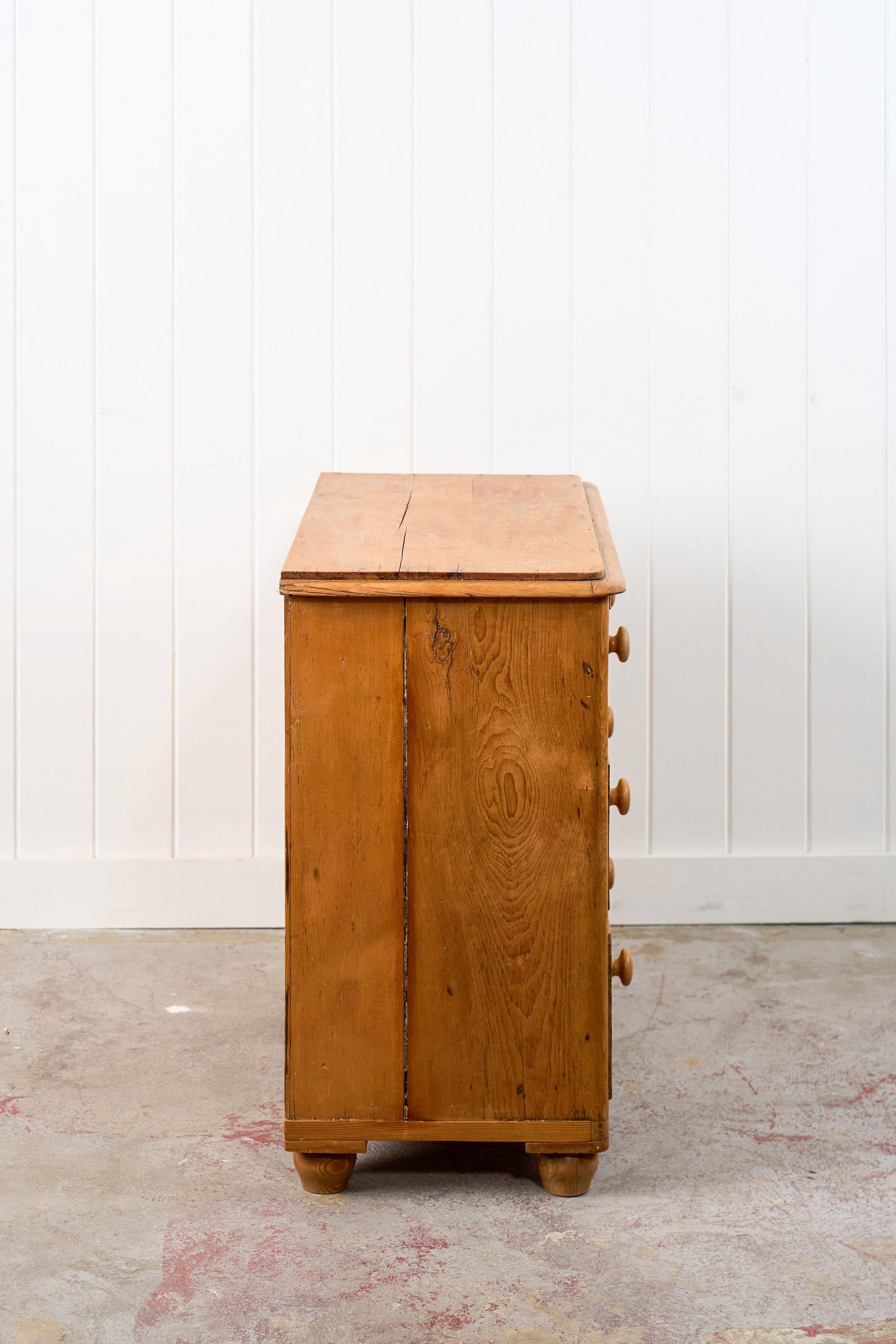 Two Over Two Victorian Pine Chest