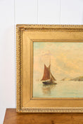 Load image into Gallery viewer, George Stanfield Walters (English, 1838-1924) Signed Study of Boats Oil On Canvas
