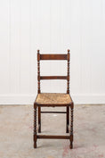 Load image into Gallery viewer, Petite Bobbin Chair with Rush Seat
