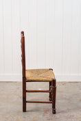 Load image into Gallery viewer, English Oak Spindle Back Chair with Rush Seat
