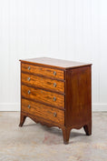 Load image into Gallery viewer, 19th Century English Mahogany 4-Drawer Chest with Ring Pulls (c. 1880)
