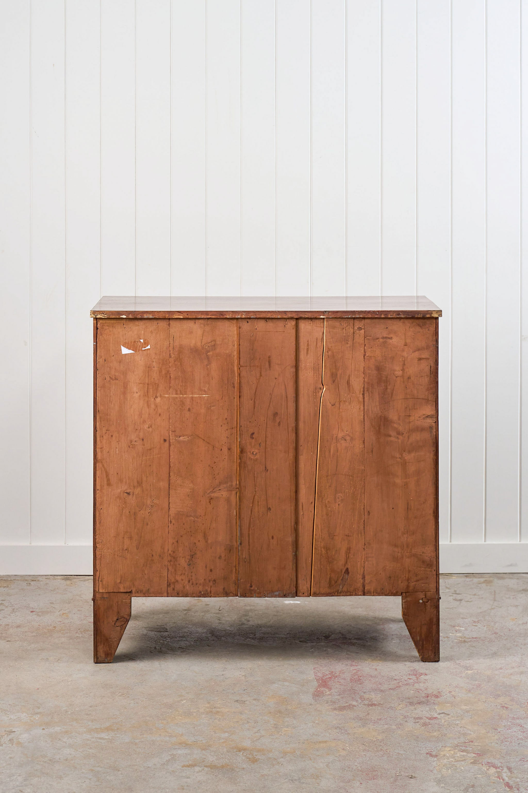 Early 19th Century Flame Mahogany with Original Knobs (c. 1825)