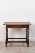 Load image into Gallery viewer, 19th Century Oak Bobbin Side Table
