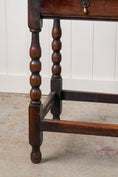 Load image into Gallery viewer, 19th Century Oak Bobbin Side Table
