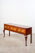 Load image into Gallery viewer, Late 18th Century Tiger Oak Dresser Base / Console (c. 1790)
