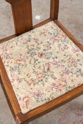 Load image into Gallery viewer, Antique English Oak Carved Back Chair
