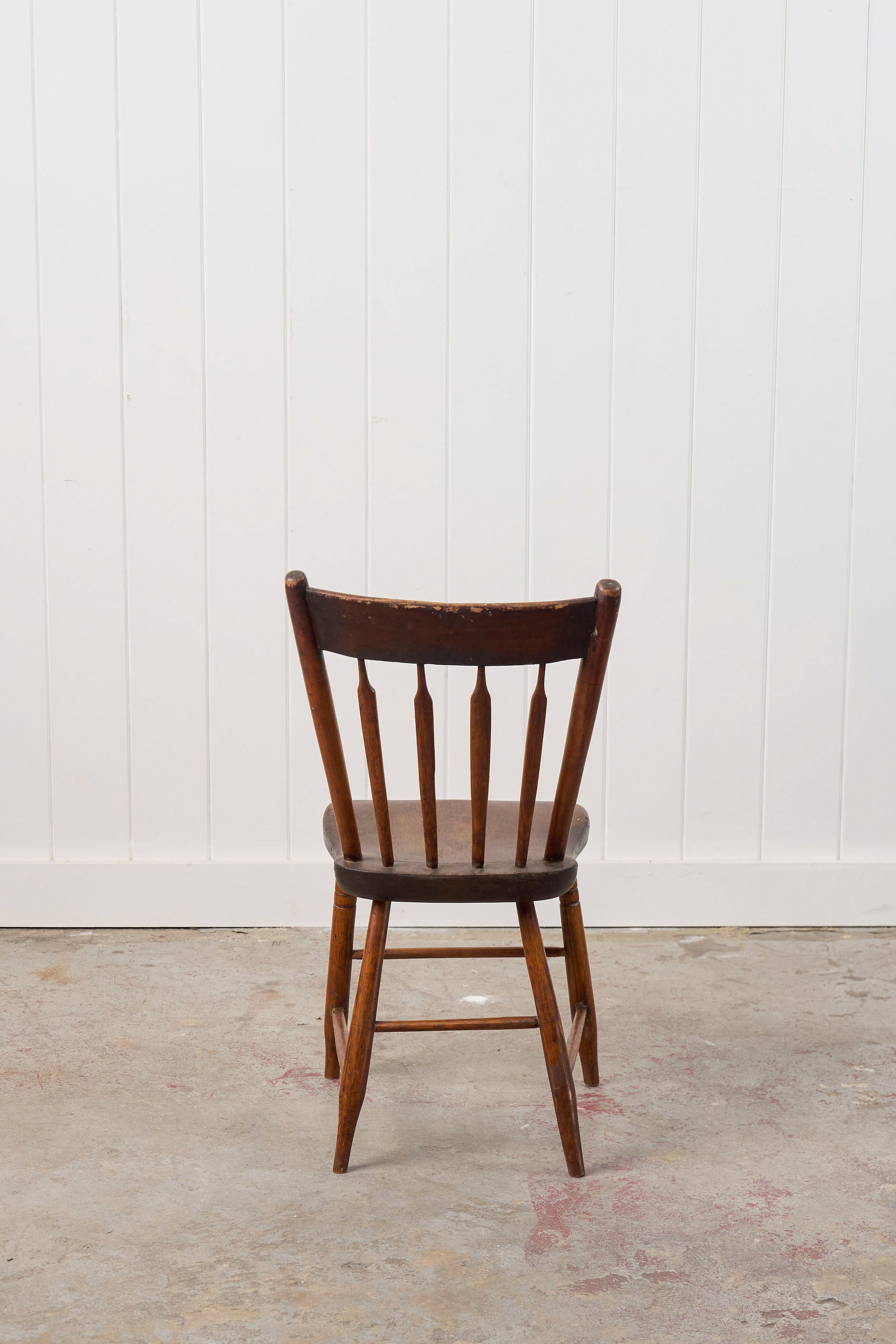 Antique Primitive 19th Century Handmade Farmhouse Plank Seat