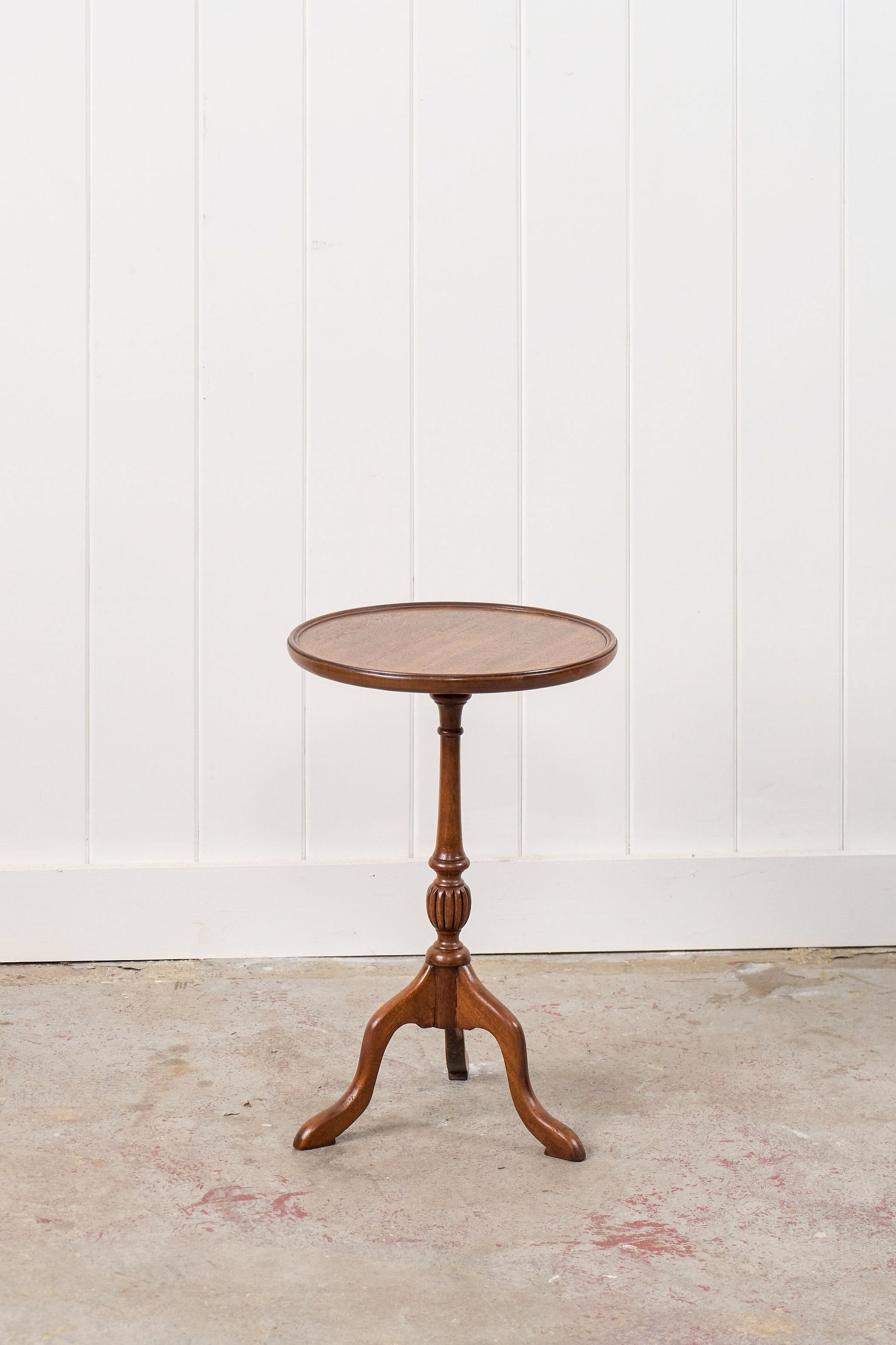 Edwardian Petite Wine Table w/ Lip