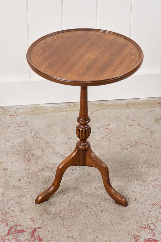 Edwardian Petite Wine Table w/ Lip