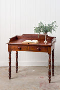Load image into Gallery viewer, 19th Century 2-Drawer Mahogany Desk/Wash Stand
