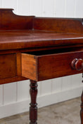 Load image into Gallery viewer, 19th Century 2-Drawer Mahogany Desk/Wash Stand

