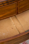 Load image into Gallery viewer, George III Period Mahogany Bowfront Chest with Brass Floral Knobs (c. 1820)
