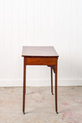 Load image into Gallery viewer, Victorian Single Drawer Side Table/Desk With Wooden Knobs

