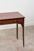 Load image into Gallery viewer, Victorian Single Drawer Side Table/Desk With Wooden Knobs
