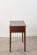 Load image into Gallery viewer, Early 19th Century Oak Three-Drawer Side Table
