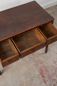 Load image into Gallery viewer, Early 19th Century Oak Three-Drawer Side Table
