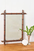 Load image into Gallery viewer, French Bamboo Mirror | No. 7
