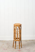 Load image into Gallery viewer, Burnt Bamboo Stand
