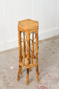 Load image into Gallery viewer, Burnt Bamboo Stand
