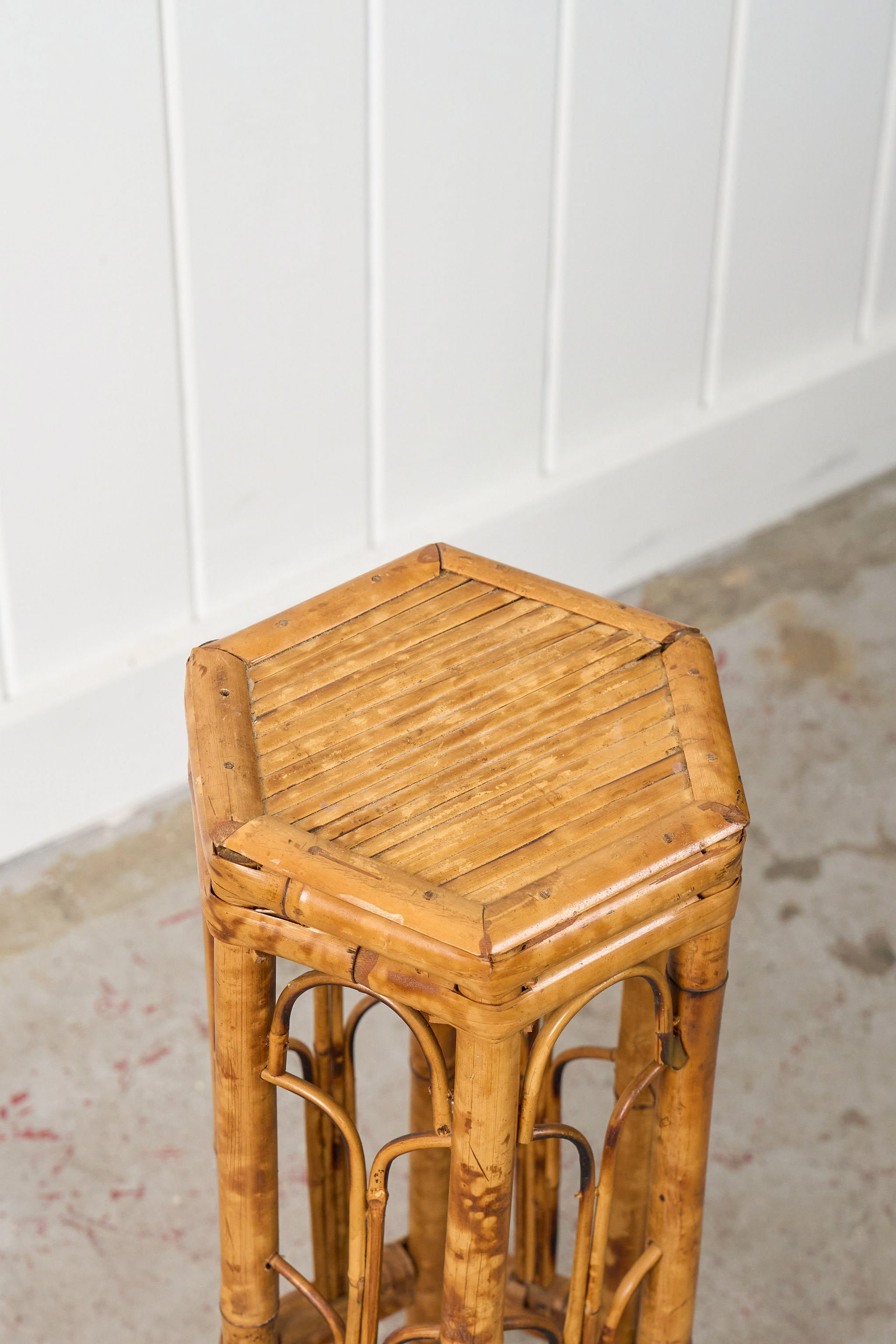 Burnt Bamboo Stand
